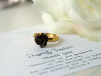 Flower Ring Personalized Teacher Gift